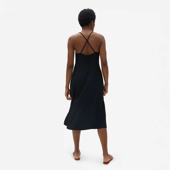 Everlane Japanese Go Weave Cross Back Slip Dress - Picture 3 of 5